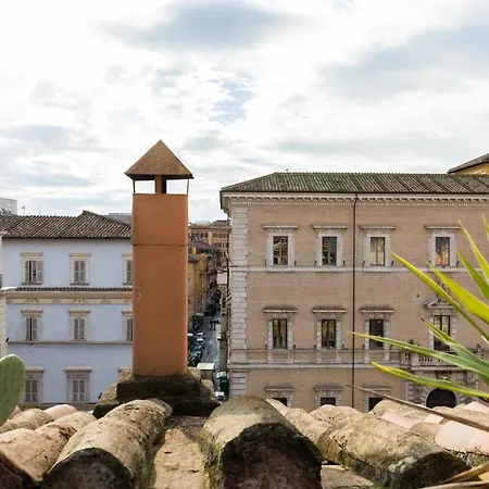 Amazing Penthouse With Private Terrace In Trastevere Rzym