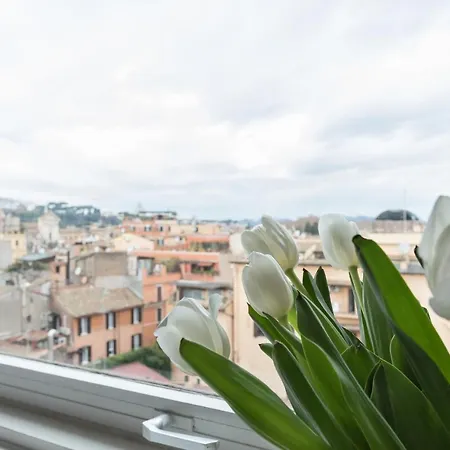 Amazing Penthouse With Private Terrace In Trastevere Lejlighed *