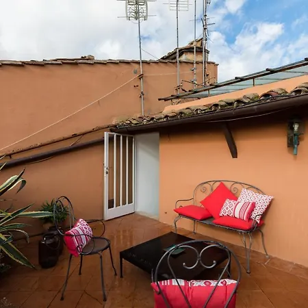Amazing Penthouse With Private Terrace In Trastevere Lejlighed